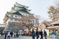 Tourist at Nagoya Castle Royalty Free Stock Photo