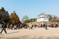 Tourist at Nagoya Castle Royalty Free Stock Photo