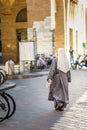 Tourist nun Royalty Free Stock Photo