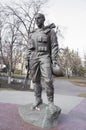 Russia. Penza. Monument to the soldier