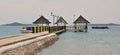 Tourist pier at Koh Rong, Cambodia