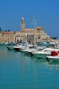 The tourist port of Bisceglie, Barletta, Puglia, Italy