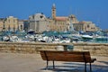 The tourist port of Bisceglie, Barletta, Puglia, Italy