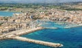 Tourist port of Syracuse Sicily
