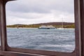 Tourist And Private Catamarans Moored Off Great Keppel Island