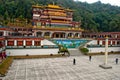 Tourist at Ralang Monastery