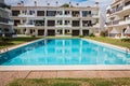 Tourist rental building with typical Algarve swimming pool