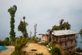 A tourist resort at hill top Royalty Free Stock Photo