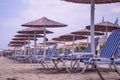 Tourist resort, Mediterranean Sea, Greece Royalty Free Stock Photo