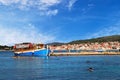 Tourist resort in Trogir, Croatia Royalty Free Stock Photo