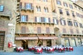 Tourist restaurant in Siena, Italy