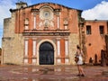 Tourist in Santo Domingo the old town of the New World Royalty Free Stock Photo