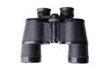 Rare binoculars on a white background Royalty Free Stock Photo