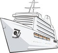 Tourist ship Royalty Free Stock Photo