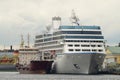 Tourist ship at the pier. Royalty Free Stock Photo