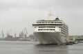 Tourist ship at the pier. Royalty Free Stock Photo