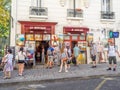 Tourist shop, Montmartre, Paris Royalty Free Stock Photo