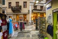 Tourist shops in Plaka, Athens.