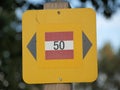 Tourist signposting, NiederÃÂ¶sterreich Royalty Free Stock Photo