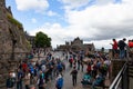 Tourists at Stirling Castle