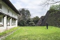 Tourist take picture of traditional Japan Architecture in Historical old town