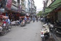 Tourist taking a cyclo ride