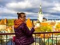 Tourist in Tallinn