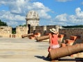 Jagua fort by the Cienfuegos city on Cuba