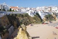 Tourist town Albufeira in Portugal