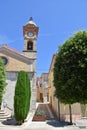 The tourist town of Savignano Irpino in the province of Avellino. Royalty Free Stock Photo