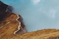 Autumn hiking. Tatra mountains. Poland Royalty Free Stock Photo