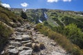 Tourist trail in the Kondratowa valley in the Western Tatras