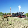 Tourist train in Cuba