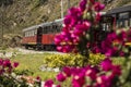 Tourist train of Ibarra in Ecuador in South America