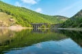 Tourist train rides on the Circum-Baikal Railway Royalty Free Stock Photo