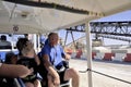 Tourist train to visit the salt business of Aigues-Mortes