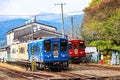 Tourist train to Yunomae Town, Japan