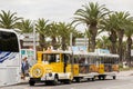 Tourist transport in Salou, Spain