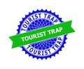 TOURIST TRAP Bicolor Clean Rosette Template for Watermarks