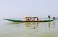 Tourist Travelling on Boat at Chilika Lake