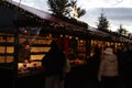 Christmas Market, Edinburgh 2022 Royalty Free Stock Photo