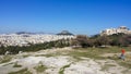 Parthenon and the surroundings on Acropolis
