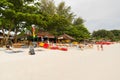 Tourist walk and relax on pattaya beach in Koh Lipe Island