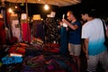 Tourist Walking Street in Chiang Mai Royalty Free Stock Photo