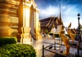 Tourist in Wat Phra Kaew Royalty Free Stock Photo