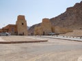Tourist welcome center entrance in Wadi Rum desert, Jordan Royalty Free Stock Photo