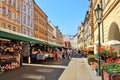 Touristic center of Prague, Czech Republic. Royalty Free Stock Photo