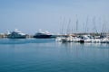 Touristic harbour Royalty Free Stock Photo