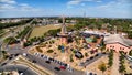 Touristic landmark of countryside city of Holambra Sao Paulo.