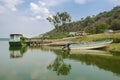 Touristic port on the Kazinga Channel